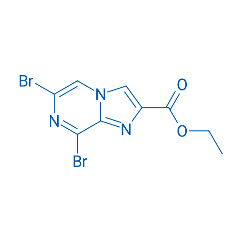 Ethyl 6,8-dibromoimidazo[1,2-a]pyrazine-2-carboxylate 100mg