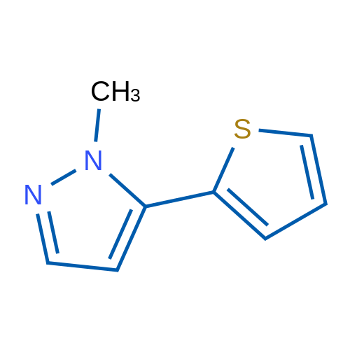 1-Methyl-5-(thiophen-2-yl)-1H-pyrazole 1g
