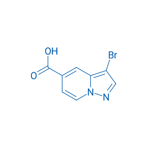 3-Bromopyrazolo[1,5-a]pyridine-5-carboxylic acid 100mg