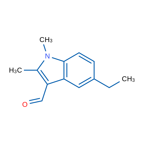5-Ethyl-1,2-dimethyl-1H-indole-3-carbaldehyde 5g