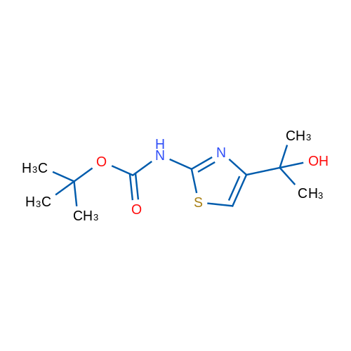 tert-Butyl (4-(2-hydroxypropan-2-yl)thiazol-2-yl)carbamate 1g