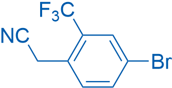 2-(4-Bromo-2-(trifluoromethyl)phenyl)acetonitrile 5g