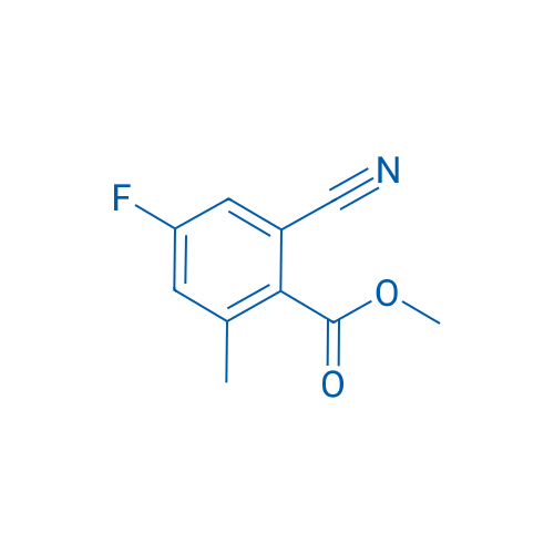 Methyl 2-cyano-4-fluoro-6-methylbenzoate 100mg