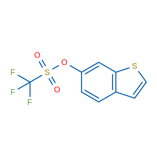 Benzo[b]thiophen-6-yl trifluoromethanesulfonate 1g