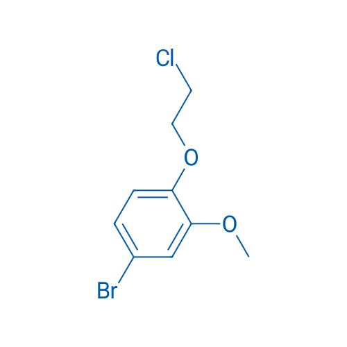 4-Bromo-1-(2-chloroethoxy)-2-methoxybenzene 1g