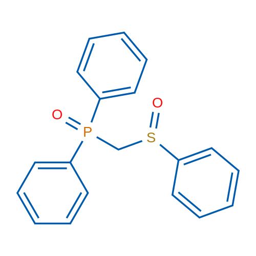 Diphenyl((phenylsulfinyl)methyl)phosphine oxide 1g