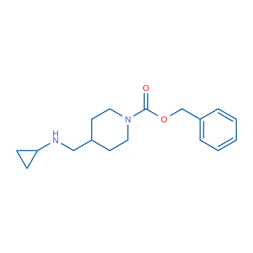 Benzyl 4-((cyclopropylamino)methyl)piperidine-1-carboxylate 5g