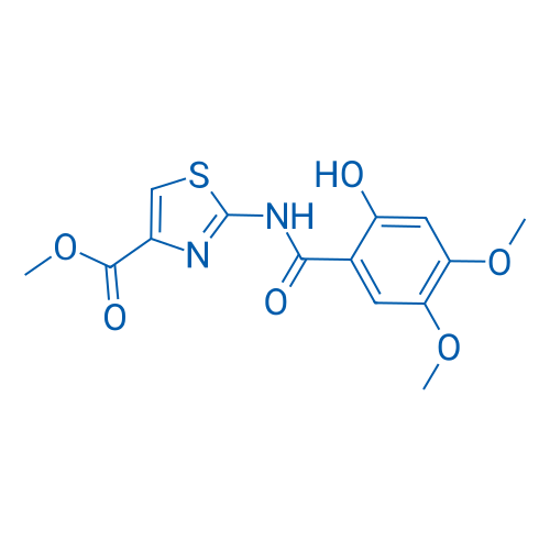 Methyl 2-(2-hydroxy-4,5-dimethoxybenzamido)thiazole-4-carboxylate 100g