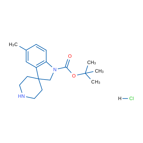 1-Boc-5-Methylspiro[indoline-3,4'-piperidine] hydrochloride 1g