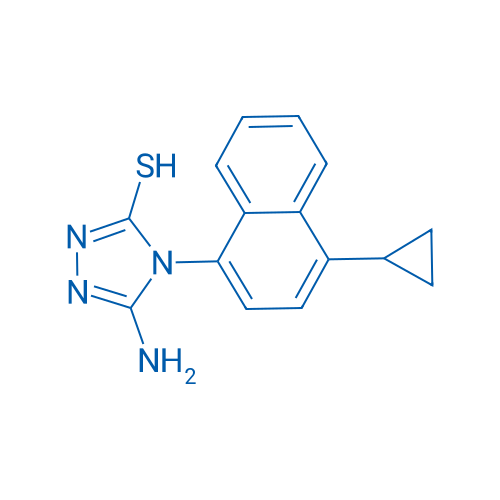 5-Amino-4-(4-cyclopropylnaphthalen-1-yl)-4H-1,2,4-triazole-3-thiol 5g