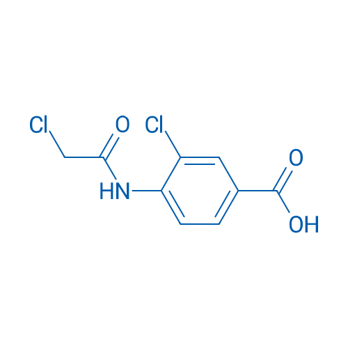 3-Chloro-4-(2-chloroacetamido)benzoic acid 1g