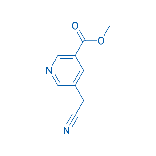 Methyl 5-(cyanomethyl)nicotinate 1g