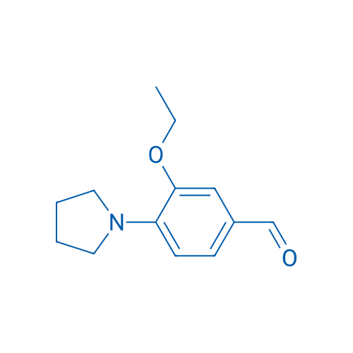 3-Ethoxy-4-(pyrrolidin-1-yl)benzaldehyde 1g