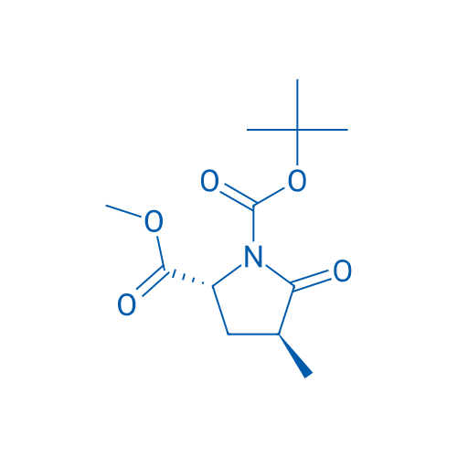 Methyl (2R,4S)-1-Boc-4-methyl-5-oxo-pyrrolidine-2-carboxylate 1g