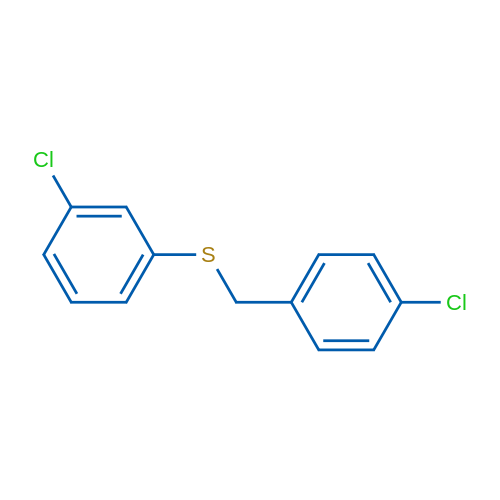 (4-Chlorobenzyl)(3-chlorophenyl)sulfane 1g