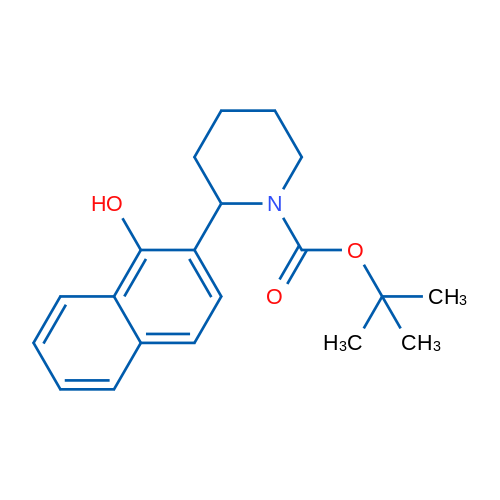 tert-Butyl 2-(1-hydroxynaphthalen-2-yl)piperidine-1-carboxylate 1g