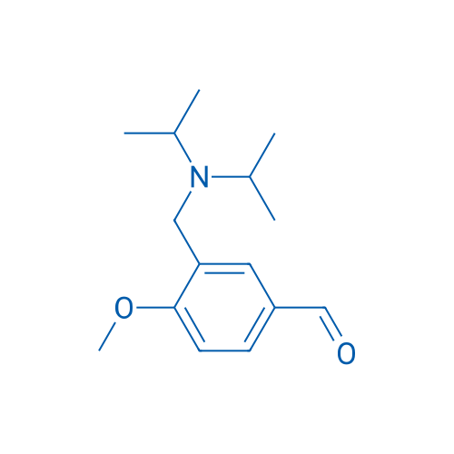 3-((Diisopropylamino)methyl)-4-methoxybenzaldehyde 250mg