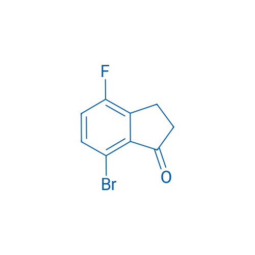 7-Bromo-4-fluoro-2,3-dihydro-1H-inden-1-one 250mg