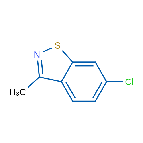6-Chloro-3-methylbenzo[d]isothiazole 1g