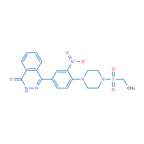 4-{4-[4-(ethanesulfonyl)piperazin-1-yl]-3-nitrophenyl}-1,2-dihydrophthalazin-1-one 1g