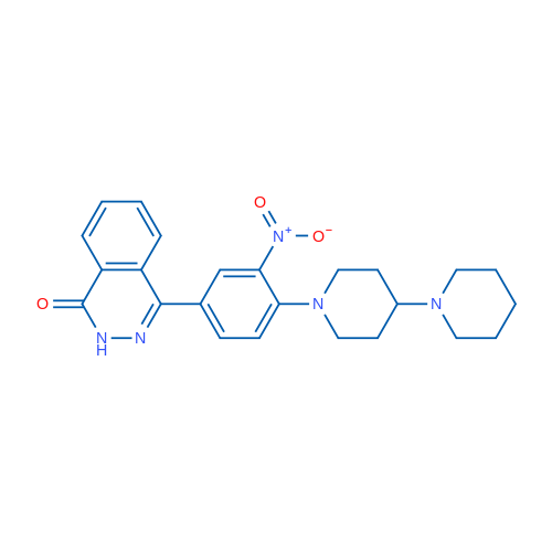 4-(4-{[1,4'-bipiperidine]-1'-yl}-3-nitrophenyl)-1,2-dihydrophthalazin-1-one 1g
