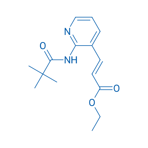 Ethyl 3-(2-pivalamidopyridin-3-yl)acrylate 1g
