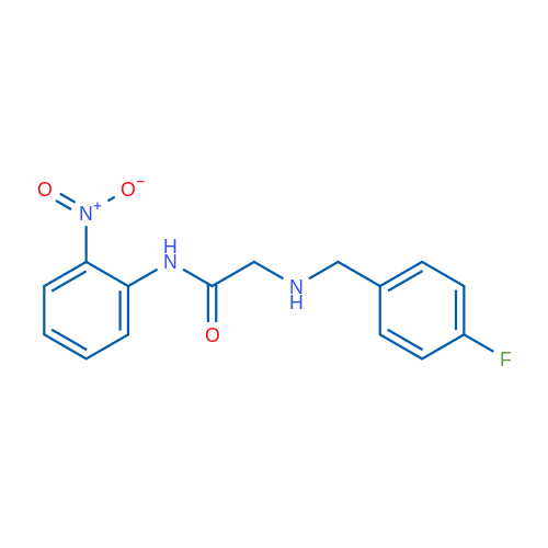 2-{[(4-fluorophenyl)methyl]amino}-N-(2-nitrophenyl)acetamide 1g