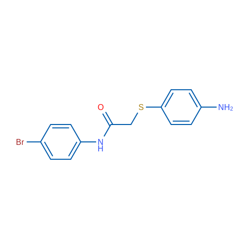 2-[(4-Aminophenyl)sulfanyl]-N-(4-bromophenyl)acetamide 1g