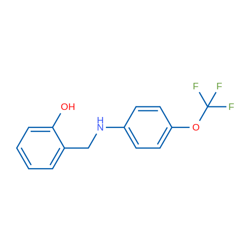 2-({[4-(trifluoromethoxy)phenyl]amino}methyl)phenol 1g
