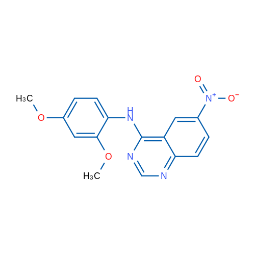 N-(2,4-Dimethoxyphenyl)-6-nitroquinazolin-4-amine 1g