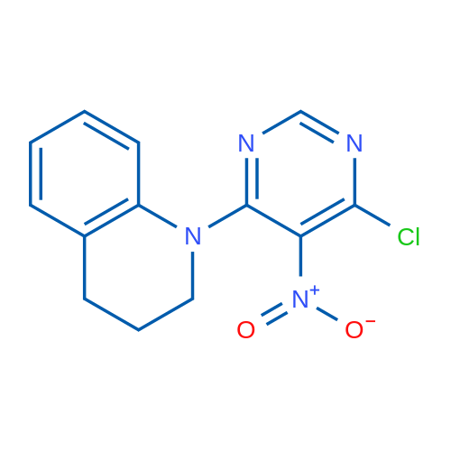 1-(6-Chloro-5-nitropyrimidin-4-yl)-1,2,3,4-tetrahydroquinoline 1g