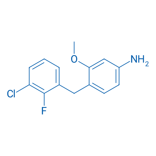 4-(3-Chloro-2-fluorobenzyl)-3-methoxyaniline 1g