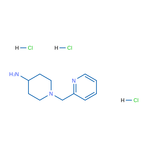 1-(Pyridin-2-ylmethyl)piperidin-4-amine trihydrochloride 1g
