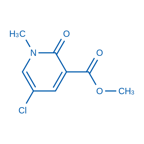 Methyl 5-chloro-1-methyl-2-oxo-1,2-dihydropyridine-3-carboxylate 1g