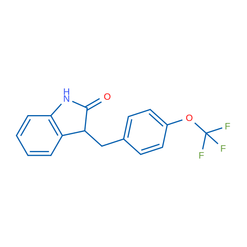 3-{[4-(trifluoromethoxy)phenyl]methyl}-2,3-dihydro-1H-indol-2-one 1g