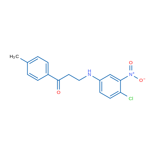 3-[(4-Chloro-3-nitrophenyl)amino]-1-(4-methylphenyl)propan-1-one 1g