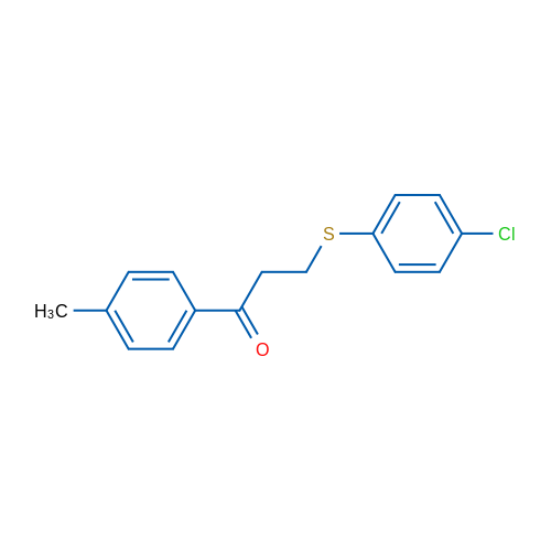 3-[(4-Chlorophenyl)sulfanyl]-1-(4-methylphenyl)propan-1-one 1g
