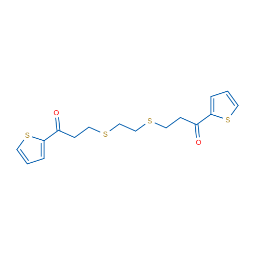 3-[(2-{[3-oxo-3-(thiophen-2-yl)propyl]sulfanyl}ethyl)sulfanyl]-1-(thiophen-2-yl)propan-1-one 1g