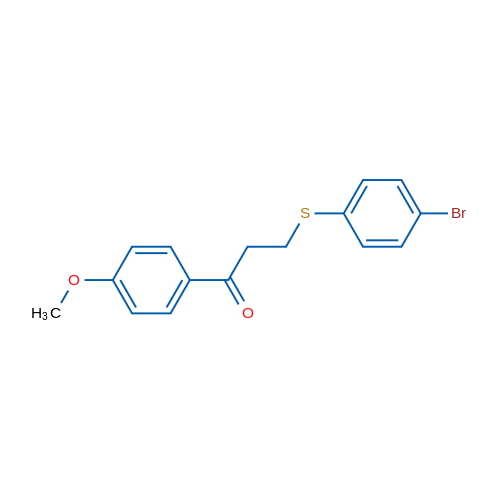 3-[(4-Bromophenyl)sulfanyl]-1-(4-methoxyphenyl)propan-1-one 10mg