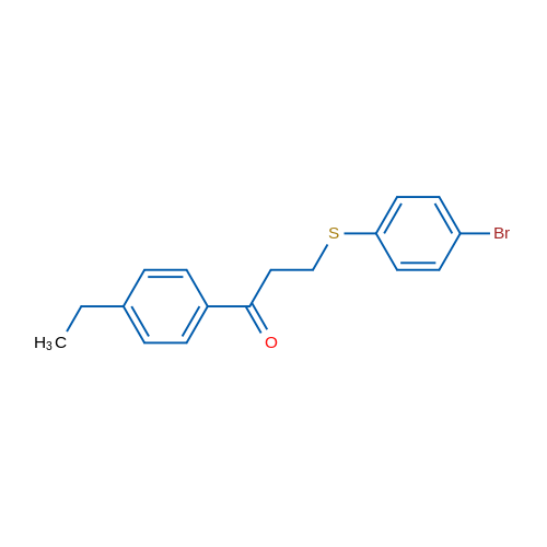 3-[(4-Bromophenyl)sulfanyl]-1-(4-ethylphenyl)propan-1-one 1g