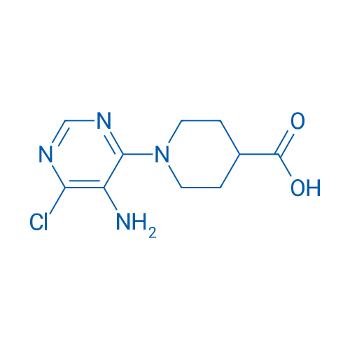 1-(5-Amino-6-chloropyrimidin-4-yl)piperidine-4-carboxylic acid 5g
