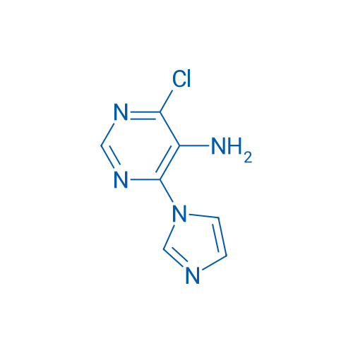 4-Chloro-6-(1H-imidazol-1-yl)pyrimidin-5-amine 100mg