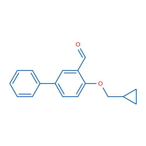 4-(Cyclopropylmethoxy)-[1,1'-biphenyl]-3-carbaldehyde 1g