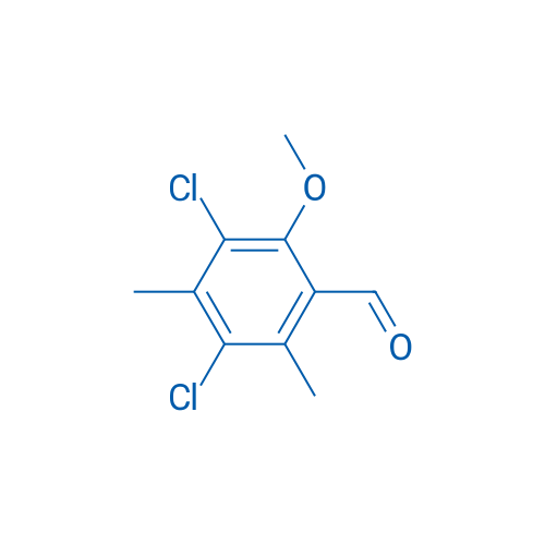 3,5-Dichloro-2-methoxy-4,6-dimethylbenzaldehyde 5g