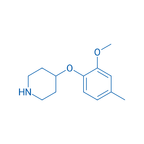 4-(2-Methoxy-4-methylphenoxy)piperidine 5g