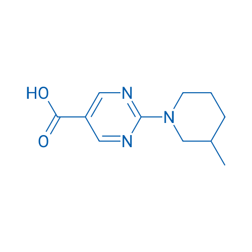 2-(3-Methylpiperidin-1-yl)pyrimidine-5-carboxylic acid 5g