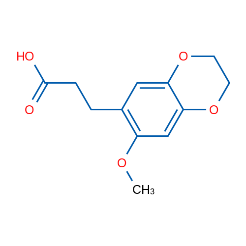 3-(7-Methoxy-2,3-dihydrobenzo[b][1,4]dioxin-6-yl)propanoic acid 1g