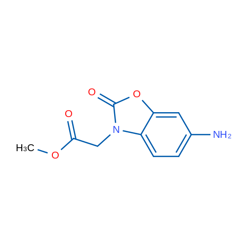 Methyl 2-(6-amino-2-oxobenzo[d]oxazol-3(2H)-yl)acetate 1g