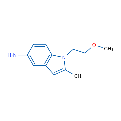 1-(2-Methoxyethyl)-2-methyl-1H-indol-5-amine 1g