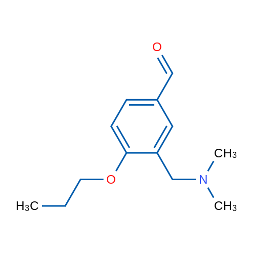 3-((Dimethylamino)methyl)-4-propoxybenzaldehyde 5g